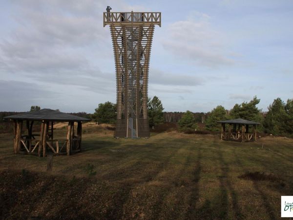 Foto: Modell des Naturbeobachtungsturms, Landkreis Ostprignitz-Ruppin