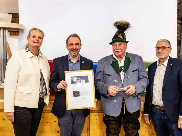 Preisverleihung Naturwunder 2025 - Die Breitachklamm in der Alpenrose in Tiefenbach.