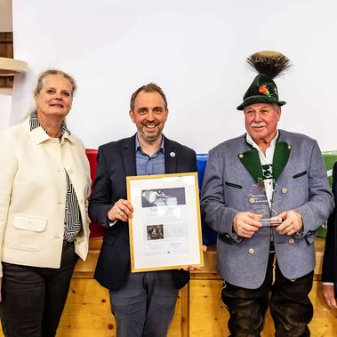 Preisverleihung Naturwunder 2025 - Die Breitachklamm in der Alpenrose in Tiefenbach.