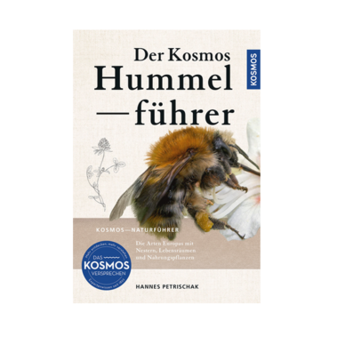 Buch mit einer Hummel auf dem Titel
