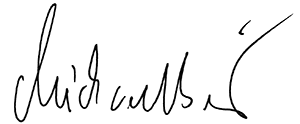 Unterschrift von Michael Beier