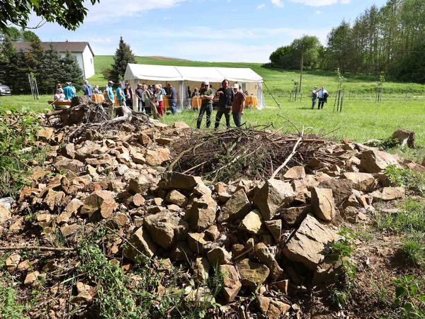 Projekteröffnung in Haindling am 06.05.2024